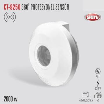 Cata CT-9250 360 Derece Profesyonel Sensör