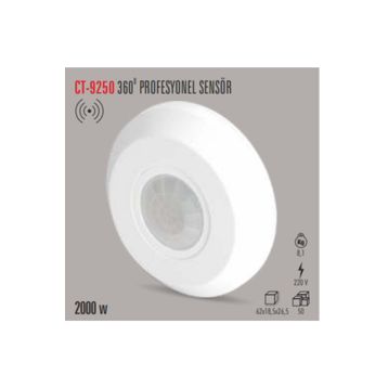 Cata CT-9250 360 Derece Profesyonel Sensör