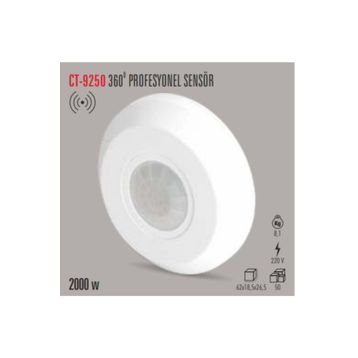 Cata CT-9250 360 Derece Profesyonel Sensör