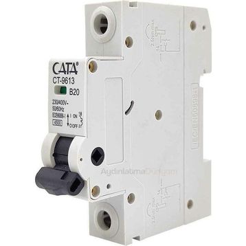 Cata CT-9613 20A B Tipi Otomatik Sigorta