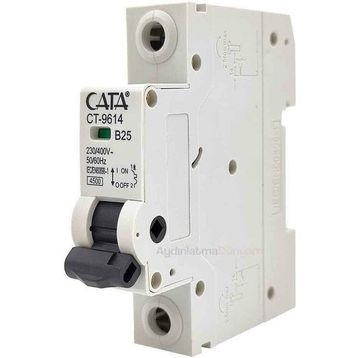 Cata CT-9614 25A B Tipi Otomatik Sigorta