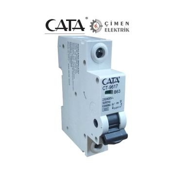 Cata CT-9617 63A B Tipi Otomatik Sigorta