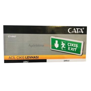 Cata CT9167 Exit Acil Çıkış Armatürü
