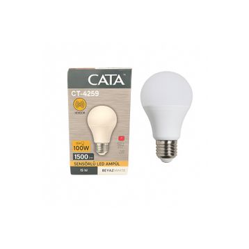Cata E-27 12W Beyaz Duylu Led Ampul