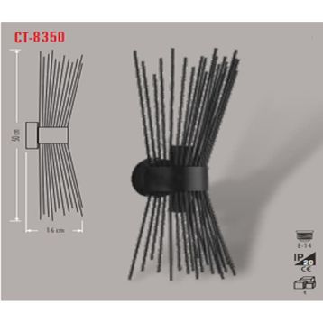 CATA000731 Cata Modern Dekoratif Aplik E-14 Duylu Ct-8350