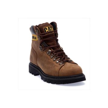 Caterpillar Alaska Copper Bakır Deri Erkek Bot