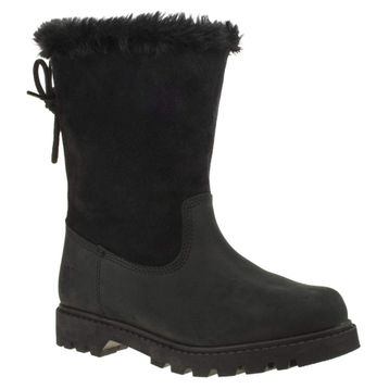 Caterpillar Bruiser Scrunch E Black Nubuk Kadın Bot