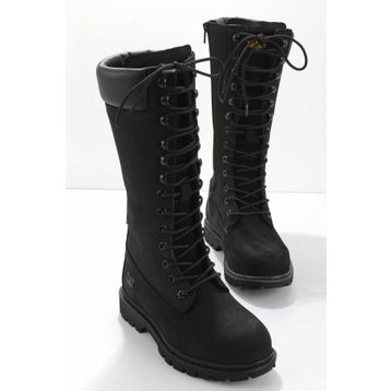 Caterpillar CAT0111121401 Black Nubuk Siyah Hakiki Deri Kadın Bot
