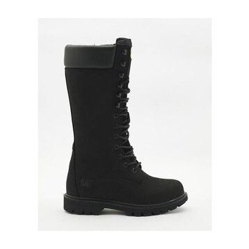 Caterpillar Clovis Hİ Black Nubuk Kadın Çizme