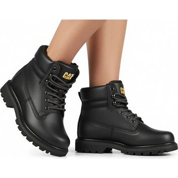 Caterpillar Colorado 015M100031-B14-44 Siyah Yağlı Deri Erkek Bot