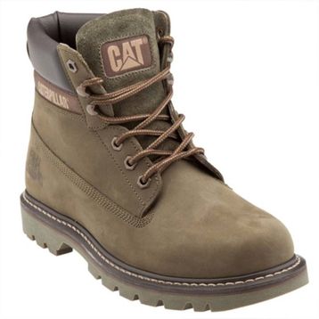 Caterpillar Colorado Galosh WP 013M101207 Haki Deri Erkek Bot