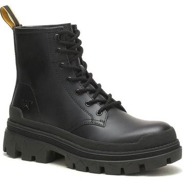 Caterpillar Hardwear Hi P110893 Siyah Hakiki Deri Kadın Bot