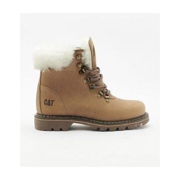 Caterpillar İllinois Beige Crazy Deri Kadın Bot