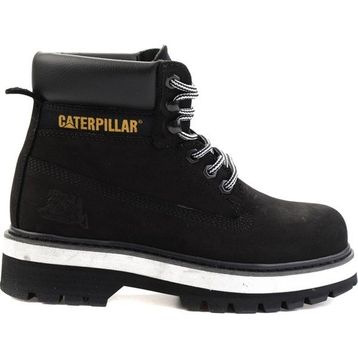 Caterpillar Mimicry M0111119501 Black Nubuk Siyah Kadın Bot