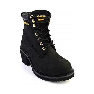 Caterpillar Ottawa 015Z100834-B14-27 Black Nubuk Siyah Kadın Bot