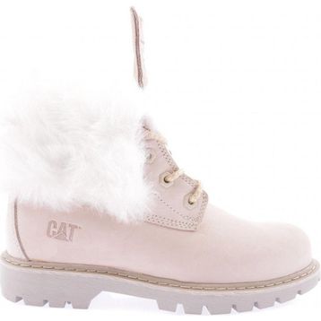 Caterpillar Utah Fur 015Z101184-B1027 Beige Nubuk Bej Kadın Bot