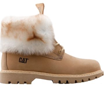 Caterpillar Utah Fur 015Z101184 Caramel Nubuk Karamel Kadın Bot