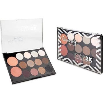 Catherine Arley Face 2K Eyeshadow Göz Farı ve Allık Paleti