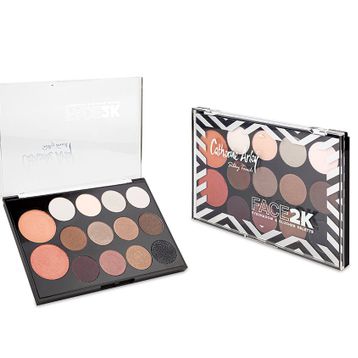 Catherine Arley Face 2K Eyeshadow Göz Farı ve Allık Paleti