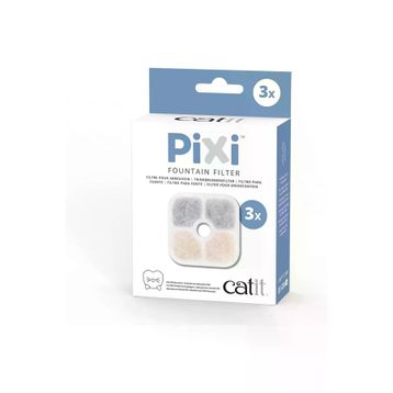 Catit Catix Pixi 6'lı Otomatik Kedi Su Kabı Yedek Filtre Kartuşu