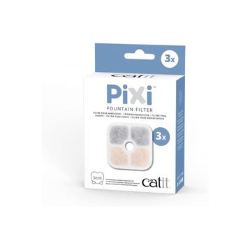 Catit Catix Pixi 6'lı Otomatik Kedi Su Kabı Yedek Filtre Kartuşu