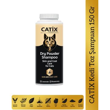 Catix 150 gr Kedi Toz Şampuan