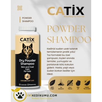 Catix 150 gr Kedi Toz Şampuan