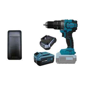 CatPower 4212 Darbeli Akülü Vidalama Makinesi Li-Ion 70 Nm Kömürsüz Motor 13 mm 4.0 Ah Akü + Akdeniz S125Q Taşınabilir Şarj Cihazı