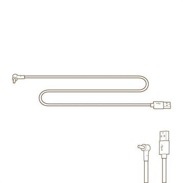 Cattie 150 cm Su Pınarı Yedek USB Güç Kablosu