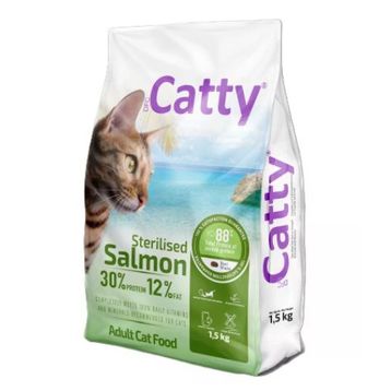 Catty Somonlu 1.5 kg Kısır Kedi Maması