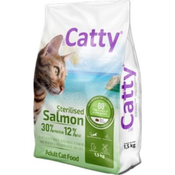 Catty Somonlu 1.5 kg Kısır Kedi Maması