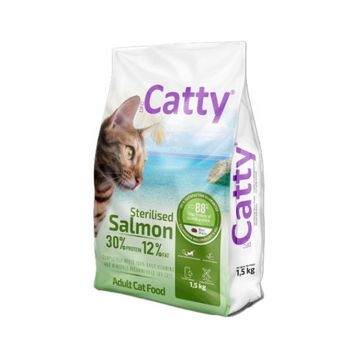 Catty Somonlu 1.5 kg Kısır Kedi Maması
