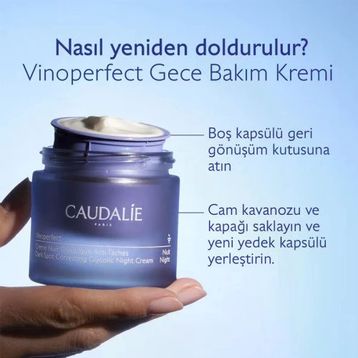 Caudalie Vinoperfect Dark Spot Correcting Glycolic 50 ml Refill Gece Kremi
