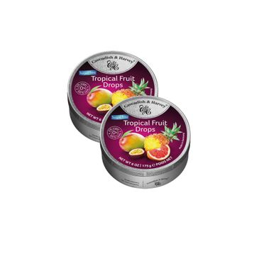 Cavendish & Harvey 175 gr Şekersiz Tropikal Meyve Aromalı Şeker