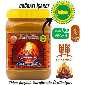 Çavuşoğlu Plastik Kutu 930 gr Bozkır Tahini Kepekli Tahin