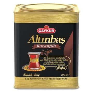 Çaykur 100 gr Teneke Kutu Altınbaş Karanfilli Çay