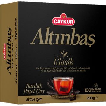 Çaykur 100'lü 2 gr Altınbaş Tomurcuklu Bardak Poşet Çay (2 adet)