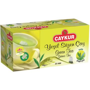 Çaykur 25'li Yeşil Çay Bardak Poşet