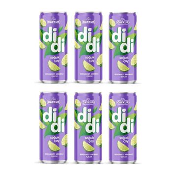 Çaykur Didi Bergamot Aromalı 330 ml Soğuk Çay (6 adet)