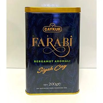 Çaykur Farabi 200 gr Bergamot Aromalı Siyah Çay