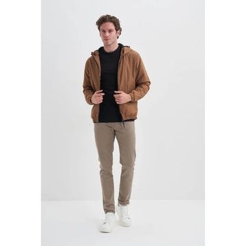 Cazador 10200 Basic Regular Fit Kahvereng Erkek Mont