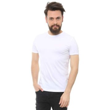 Cazador Caz 4618 STN Beyaz Erkek T-shirt