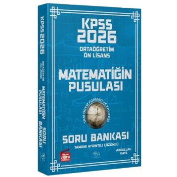 CBA Yayınları 2026 KPSS Lise Ortaöğretim Ön Lisans Matematik Matematiğin Pusulası Çözümlü Soru Bankası