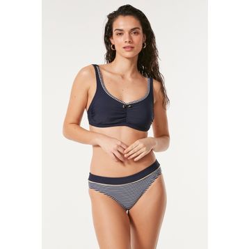 C&City 3131 Body Lacivert Kadın Bikini Takım