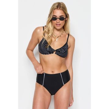 C&City 3205 Siyah Halkalı Body Bikini Takım