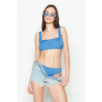 C&City 3227 Turkuaz Straplez Bikini Takımı