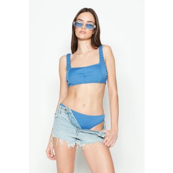 C&City 3227 Turkuaz Straplez Bikini Takımı