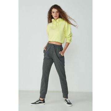 C&City 735 Antrasit Jogger Manşet Spor Eşofman Altı