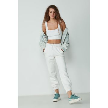 C&City 906 Ekru Jogger Kadın Eşofman Altı