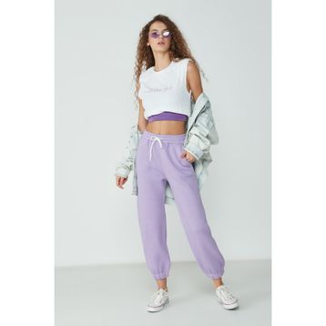 C&City 906 Siyah Jogger Kadın Eşofman Altı